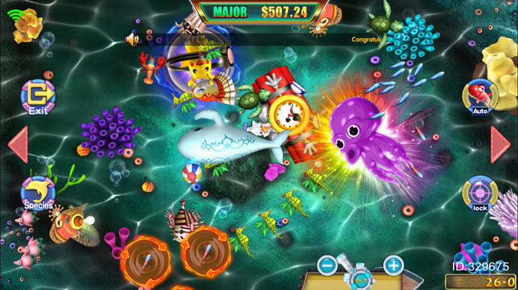 Baby Octopus Fire Kirin